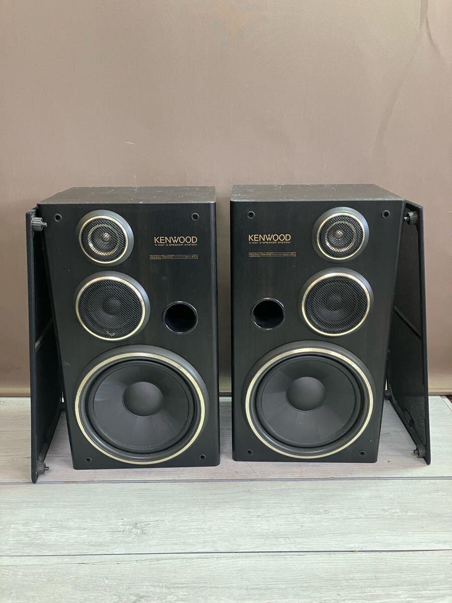 KENWOOD 3wayスピーカー S-3J　希少品　年代物 Yahoo!オークション - KENWOOD ケンウッド スピーカー S-3J 22cm