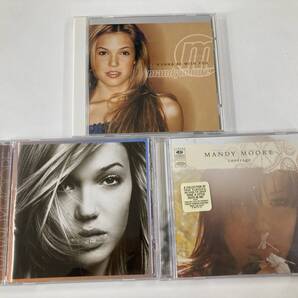 【W0483】マンディ・ムーア CD アルバム 3枚セット●Mandy Moore●Coverage●I Wanna Be with You
