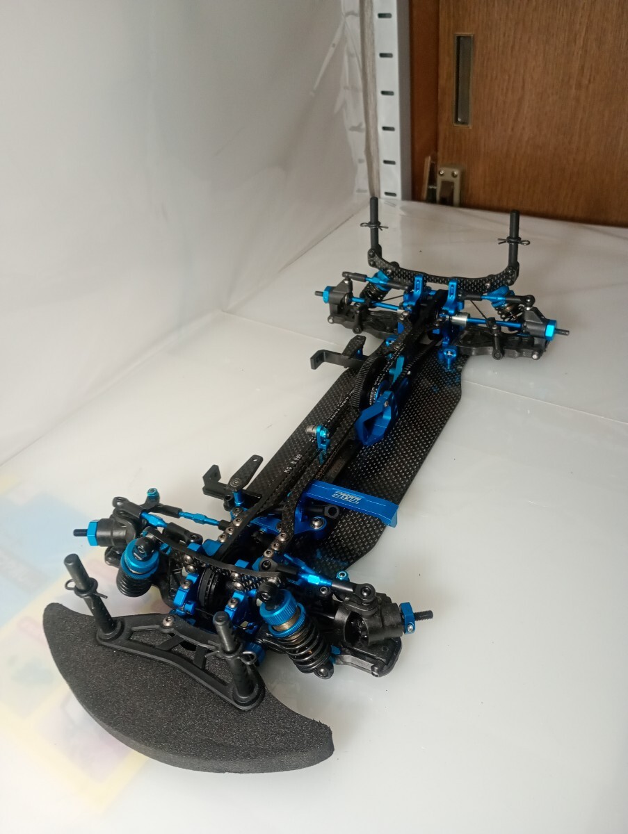 タミヤ TRF420X ミッドコンバージョン組み　中古品 タミヤ TRF420X ミッドコンバージョン組み 中古品 タミヤ