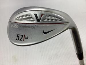 Nike NIKE vi kto Lee красный клей b Wedge VICTORY RED V-REV GROOVES( атлас ) 52°/10° Flex S б/у D разряд