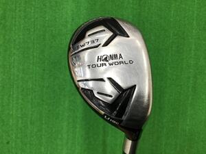 ホンマゴルフ ツアーワールド ホンマ HONMA ユーティリティ TOUR WORLD TW737c 19° フレックスその他 中古 Cランク