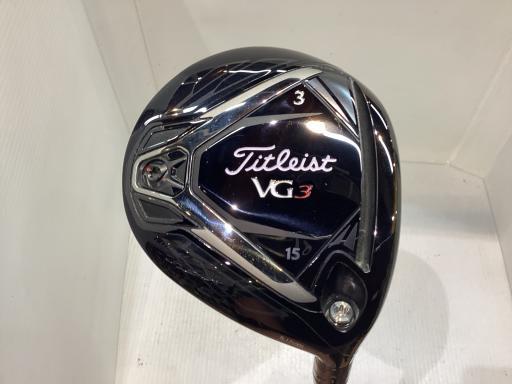 Titleist VG3 フェアウェイウッド 15度 VGF フレックスS VG3 Fairway Metals - タイトリスト 日本公式サイト
