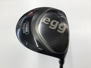 PRGR PRGReg Driver impact egg impact 10.5° Flex S б/у C разряд