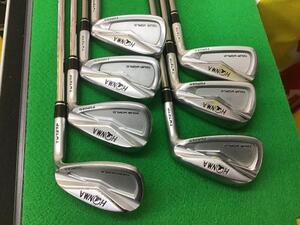 Honma Golf Tour world Honma HONMA железный комплект TOUR WORLD TW727P FORGED 8S Flex S б/у C разряд