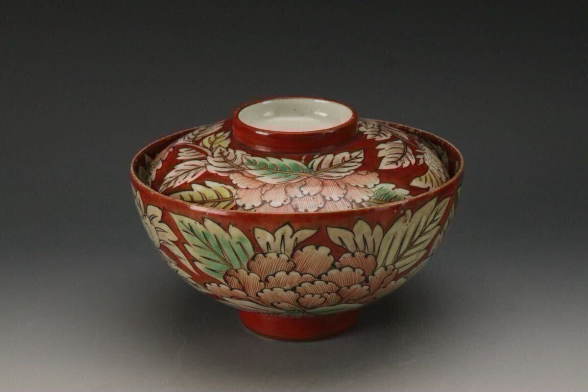 古伊万里　蓋物　菓子器　大平鉢　赤絵　色絵　窓絵　箱付 古伊万里 蓋物 菓子器 大平鉢 赤絵 色絵 窓絵 箱付 - メルカリ