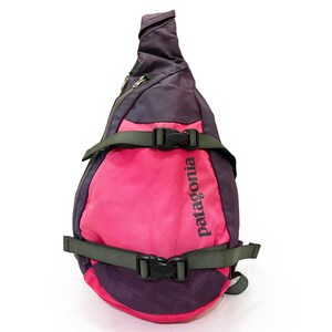 パタゴニア アトム スリング バッグ ナイロン パープル PATAGONIA ATOM SLING BAG 正規品 48259 ファッション ボディバッグ タウンユース