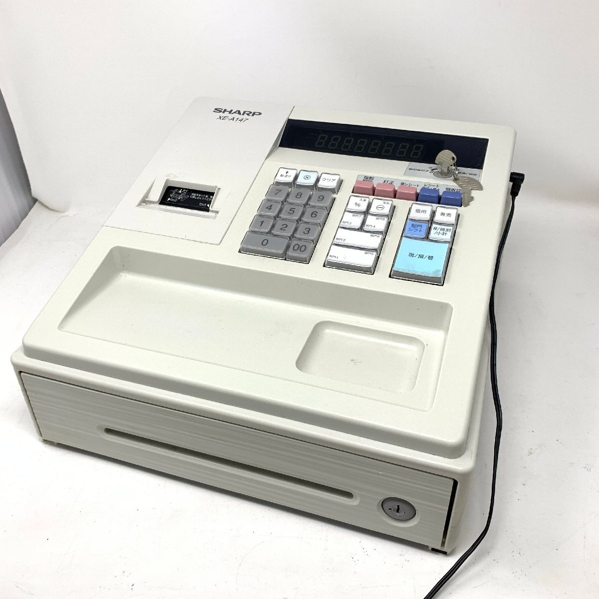 SHARP シャープ　レジスター XE-A250簡易動作確認済み レジ SHARP シャープ レジスター XE-A250簡易動作確認済み レジ 製品