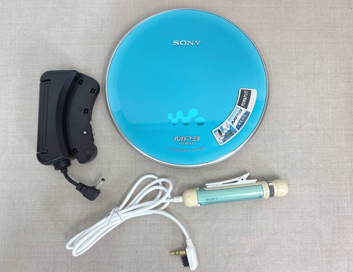 動作確認済 SONY CDウォークマン ポータブルCDプレイヤー D-NE730 Amazon.co.jp: SONY CDウォークマン ブルー D-NE730 L : 家電＆カメラ