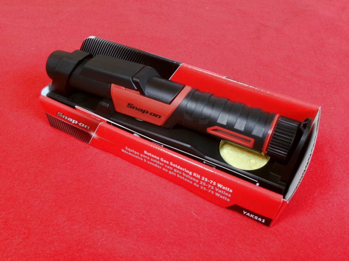 未使用 スナップオン Snap-on ソルダリングツール YAKS42G グリーン ガス式はんだごてセット ハンダゴデ マックツール MAC TOOLS スーパートーチ ソルダリングツール ST115