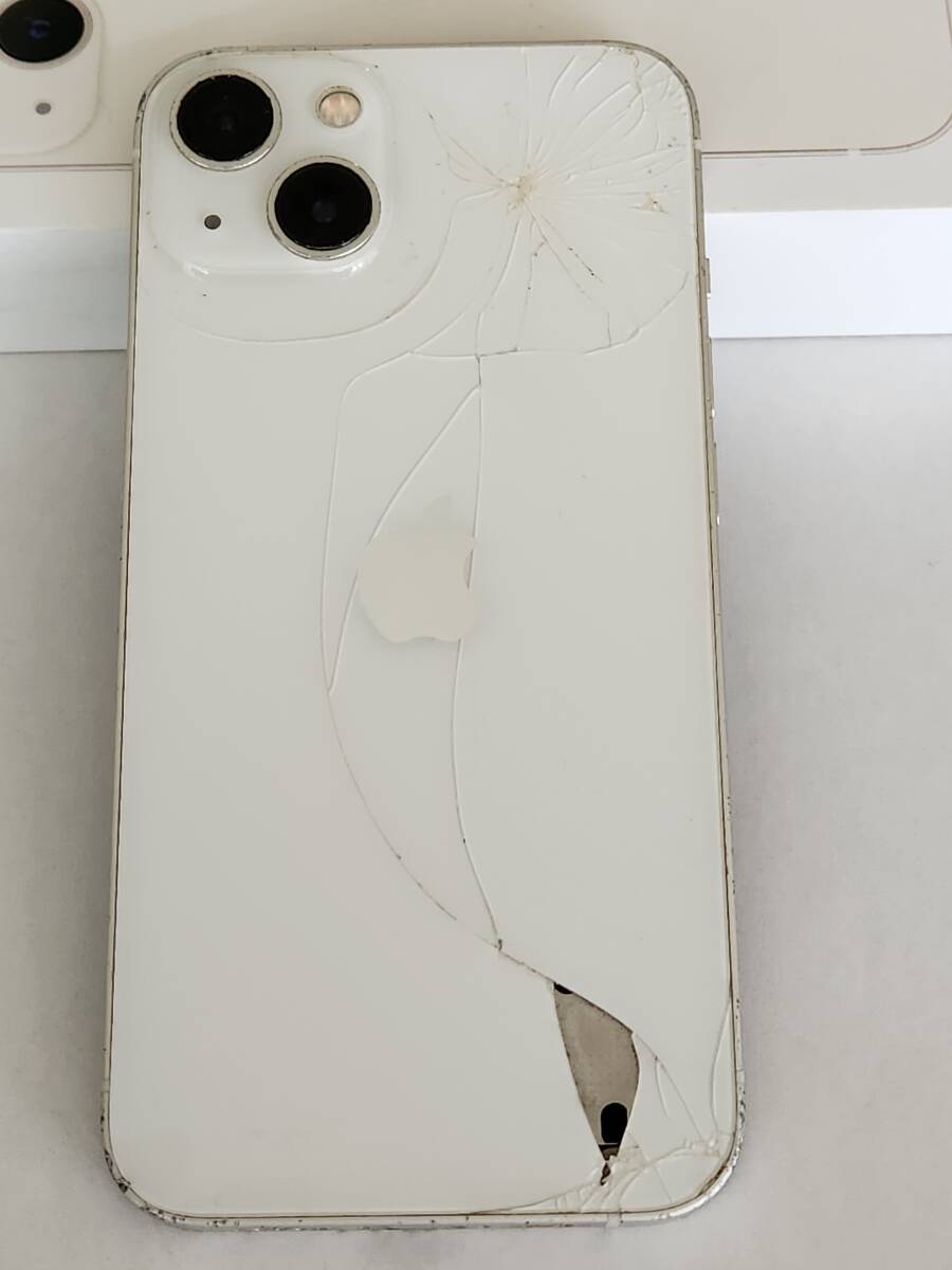 iPhone11 128GB ホワイト 箱付き 背面割れ 画面目立った傷なし iPhone11 128GB ホワイト 箱付き 背面割れ 画面目立った傷なし