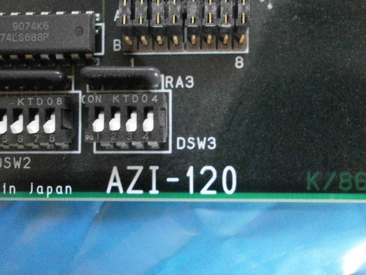 PC98シリーズ用拡張ボード　AZI-120 インタフェース 48点汎用パラレル
