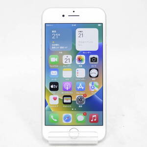 Apple iPhone 8 MQ792J/A 64GB シルバー SIMロックなし BT80% A1906 初期化済 au ○ アイフォン スマホ 2504-K0340M(NT)