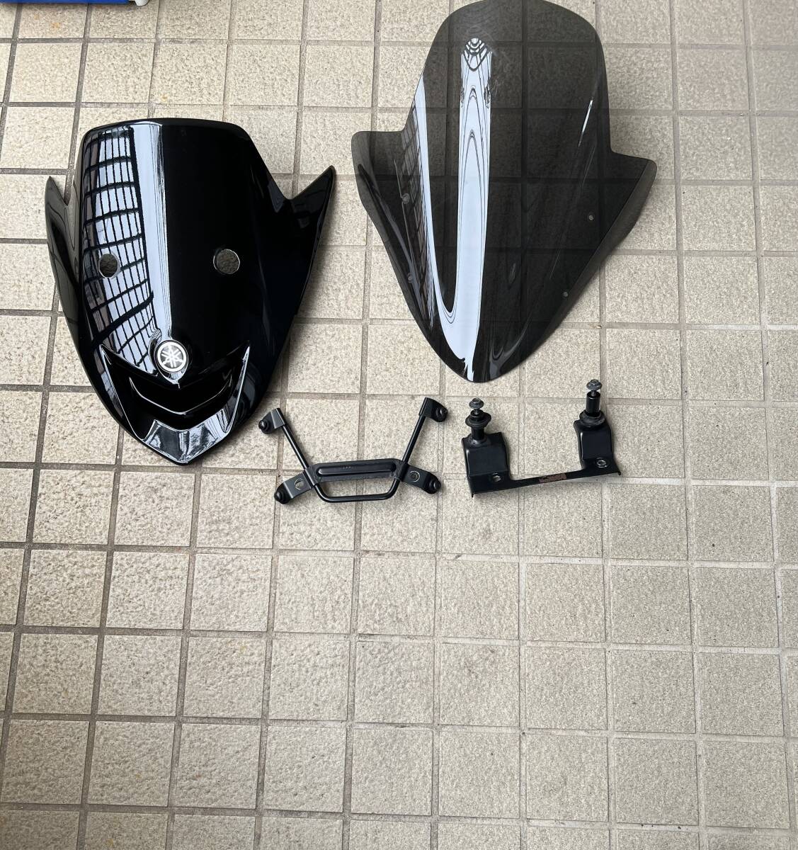 マジェスティS 155 SG28J フロントスクリーン　ウインドスクリーン　美品 DAYTONA（バイク用品） スクリーン 送料無料MAJESTY-S