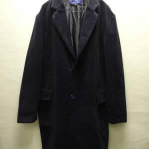 送料無料 アイテムズ ITEMS アーバンリサーチ URBAN RESEARCH メンズ 前面 紺色フリース 背中 中綿i入りポリ素材 チェスターコート 38(M)