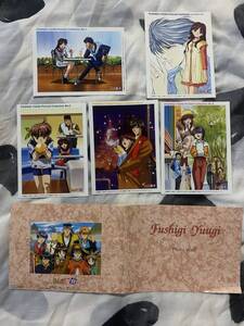 レア入手困難非売品 ふしぎ遊戯 ポートレートコレクション1・2・5・6 ・アニメイト限定ver 専用ファイル VHS特典Portrait Collection