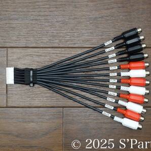 KENWOOD 彩速ナビ用 KNA-17AVタイプ BELDEN1503A 高音質 RCA出力コード 20cm