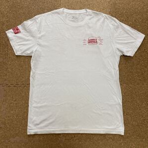 【レア】インアンドアウトバーガーメニュープリントTシャツ Tシャツ 半袖シャツ Lサイズ メンズ 白 アメリカ西海岸 ホワイト