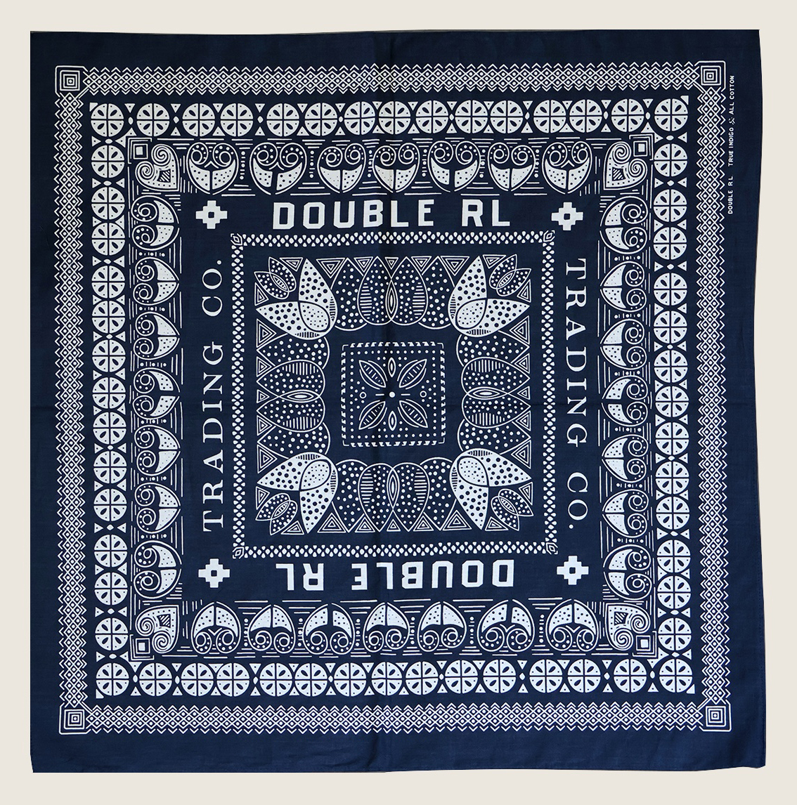 初期【RRL】ペイズリー柄　インディゴバンダナ 初期【RRL】ペイズリー柄 インディゴバンダナ - メルカリ