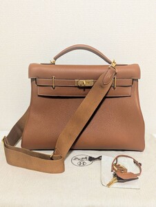 Мужская новинка! Ограниченная серия из 1 штуки! Maxi Kelly 42 золото, натуральная кожа того, 1с.