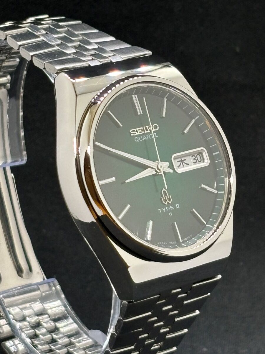 セイコータイプ2 SEIKO】1976年製のセイコークォーツ・タイプ2の電池交換 l 島田