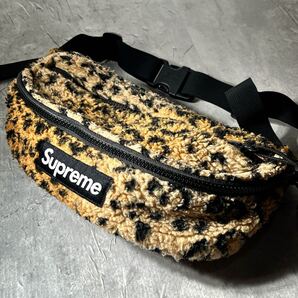 【極上レオパード】 supreme Leopard Fleece Waist Bag シュプリーム レオパード ウエストバッグ ボディバッグ BOXLOGO