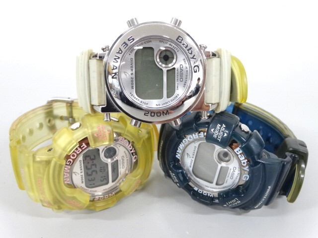 CASIO Baby-G g-shock mini ジャンクまとめ売り CASIO G-SHOCK baby-G ジャンク扱い baby-Gセット - メルカリ