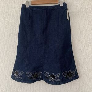 【未使用タグ付】Reed Jeans ビジュースパンコール Aライン  デニムスカート Sサイズ