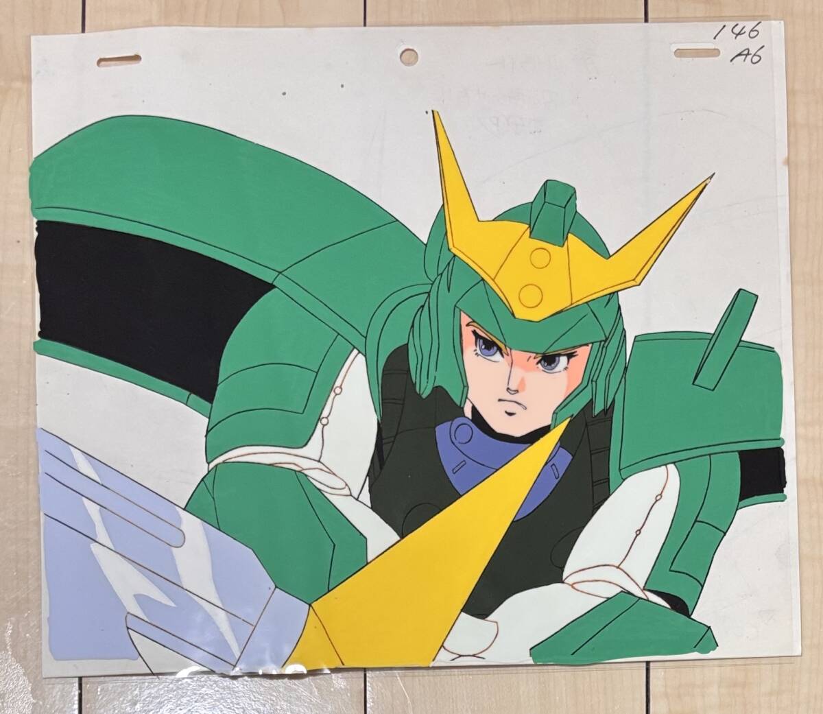 サムライトルーパー　セル画　③ サムライトルーパーセル画③