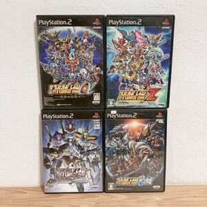 【中古】〈PS2ソフト〉4本セット スーパーロボット大戦 Z&スクランブルコマンダー&OG外伝&α 終焉の銀河へ プレステ2★E2510-0238