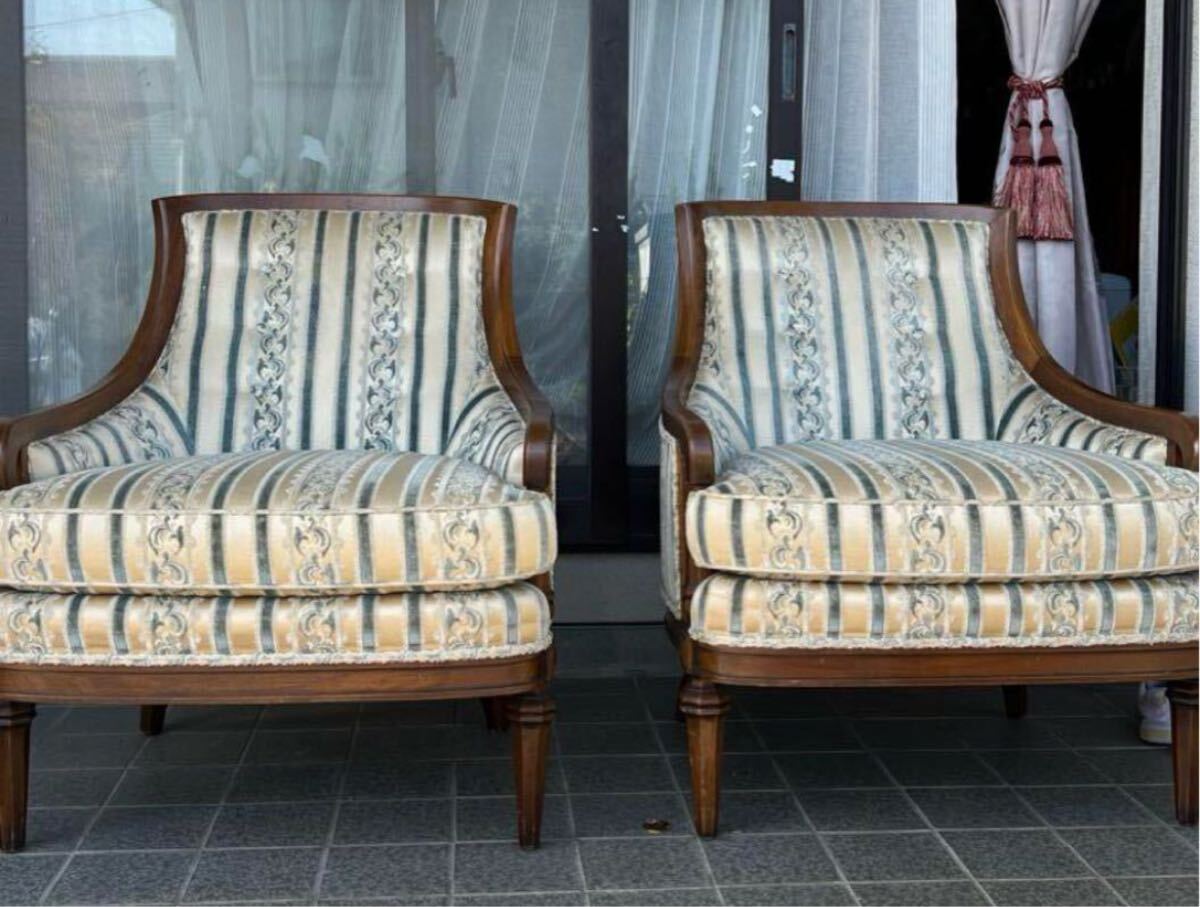 希少 カリモク ドマーニ シングルソファ 金華山 アンティーク インテリア 希少 カリモク ドマーニ シングルソファ 金華山 アンティーク