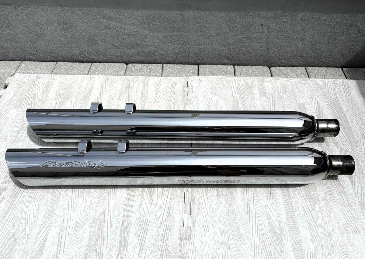 スクリーミンイーグルマフラー　ツーリングモデル用　ハーレー　FLHR FLHX スクリーミンイーグル Extreme Flow チタニウム・スリップオン