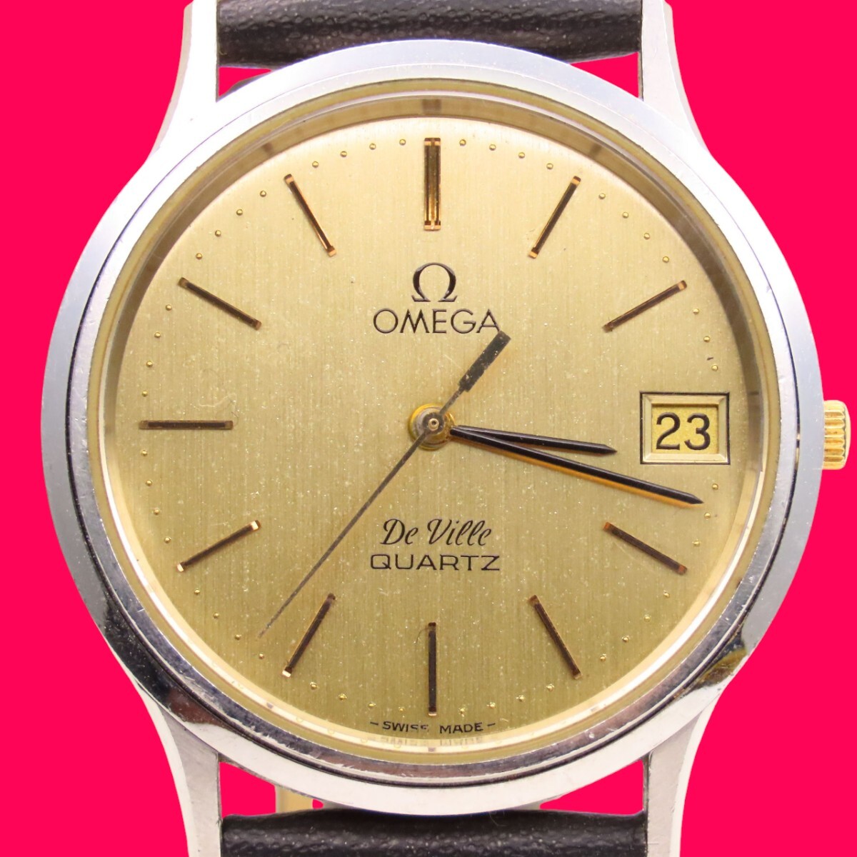 Yahoo!オークション -「オメガ デビル クォーツ」の落札相場