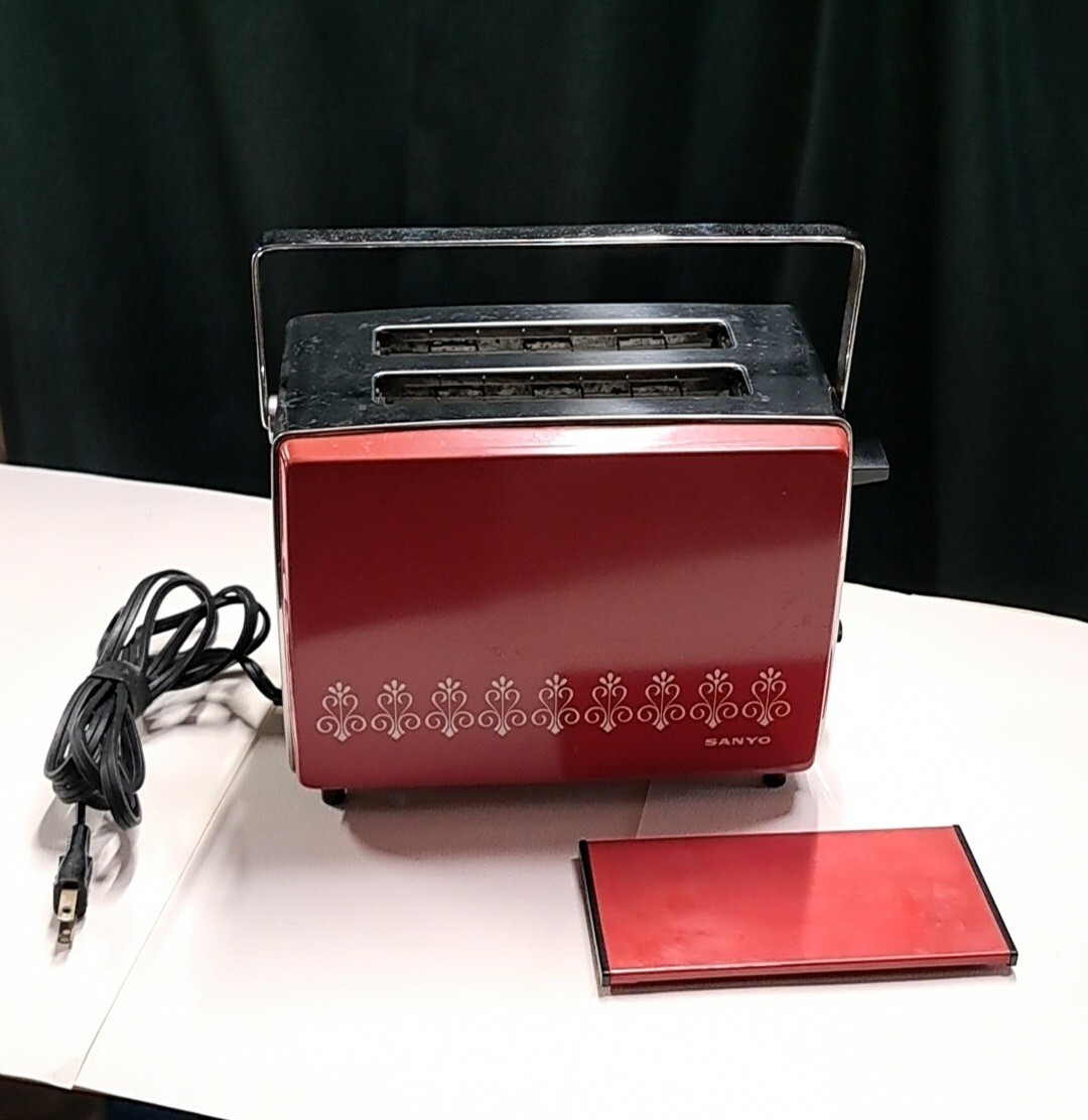 サンヨー SANYO トースター 食パントースター 当時物 昭和レトロ　