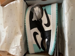 стандартный товар Nike воздушный Jordan 1 low G туфли для гольфа NIKE 27cm US9 с коробкой White/Black-Copa