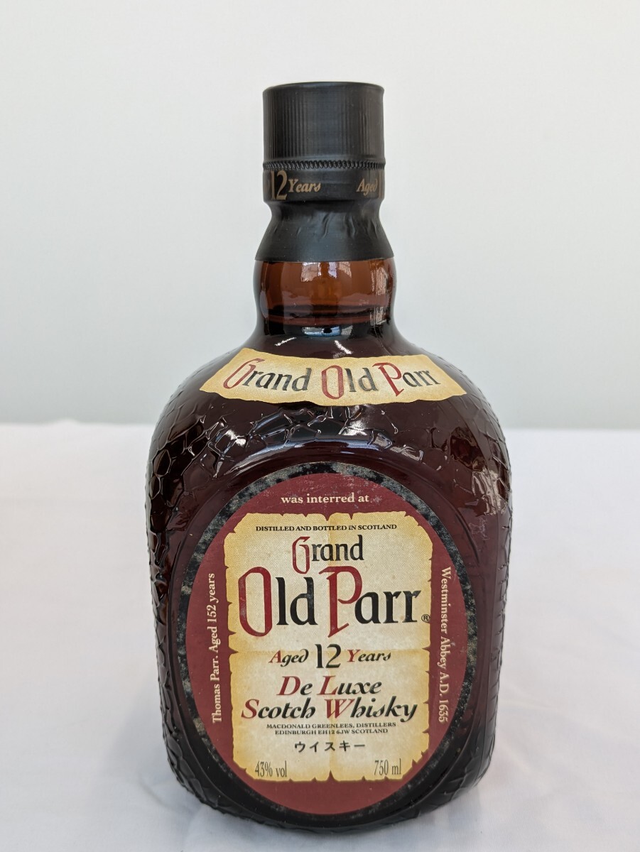 オールドパー　Grand OldParr 12年【未開栓】 古酒〈未開栓〉グランドオールドパー 12年デラックスの通販 by