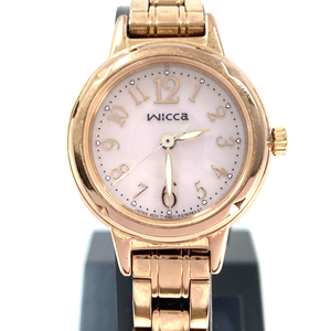 【中古】シチズン CITIZEN ウィッカ KH9-965-91 レディース 時計 腕時計 Cランク
