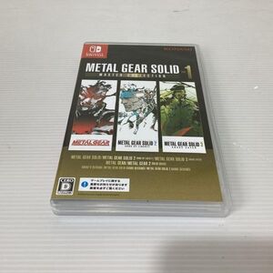 SW版 METAL GEAR SOLID: MASTER COLLECTION Vol.1 管理YI311b