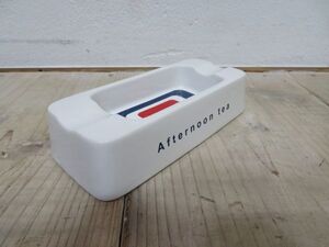 【USED】 Afternoon tea/アフタヌーンティー 白磁 灰皿 検索用⇒ 陶器/小物入れ/アッシュトレイ/F1026