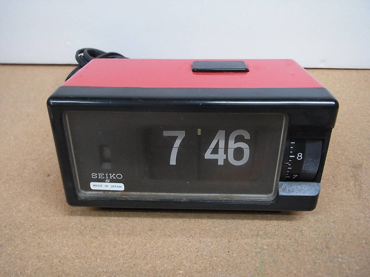 ■美品・保管品■ SEIKO セイコー パタパタ時計 DP680【黄】動作品 Yahoo!オークション -「seikoパタパタ時計」の落札相場・落札価格