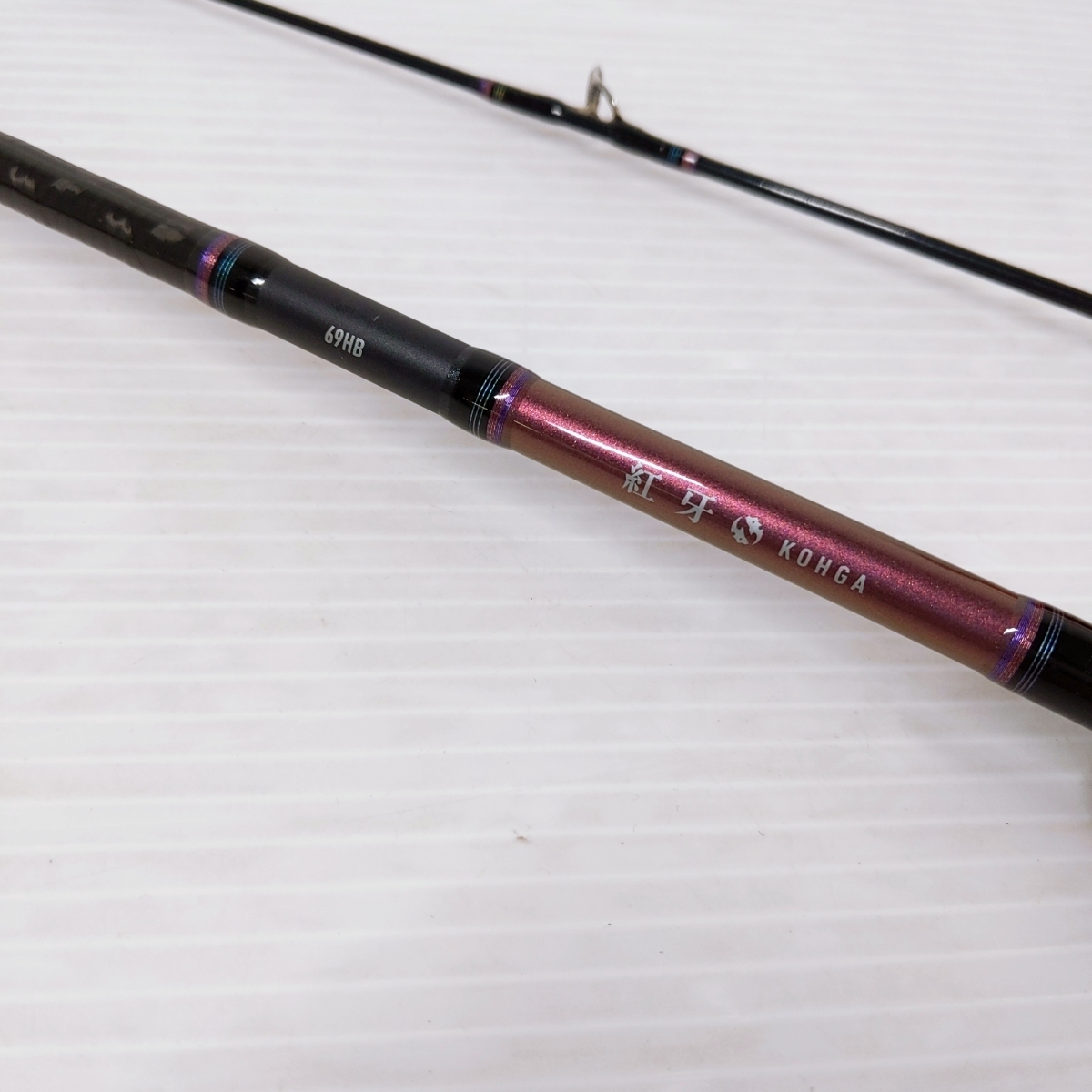 紅牙X 新品未使用品 Amazon | ダイワ(DAIWA) タイラバロッド 紅牙X 69MHS-S ブラック
