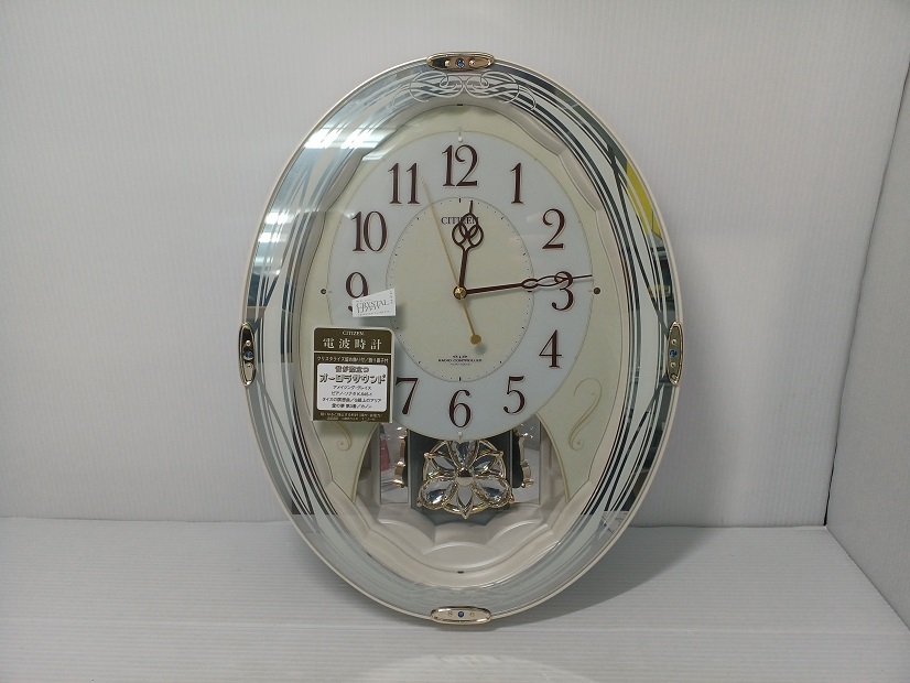 生産終了品　未使用品　CITIZEN　電波掛け時計 パルミューズドリーム 生産終了品 未使用品 CITIZEN 電波掛け時計 パルミューズ