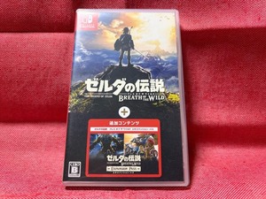 Switch★ゼルダの伝説 ブレス オブ ザ ワイルド + エキスパンション・パス★中古品・即決有
