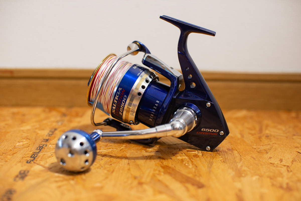 超美品　ダイワ　ソルティガZ エクスペディション 6500 ダイワ ソルティガZ エクスペディション 6500