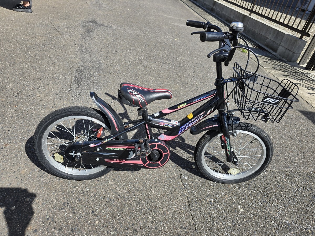 レトロ　子供用自転車　16インチ　未使用　当時物　引き取り限定 石川県 レトロ 子供用自転車 16インチ 未使用 当時物 引き取り限定 石川