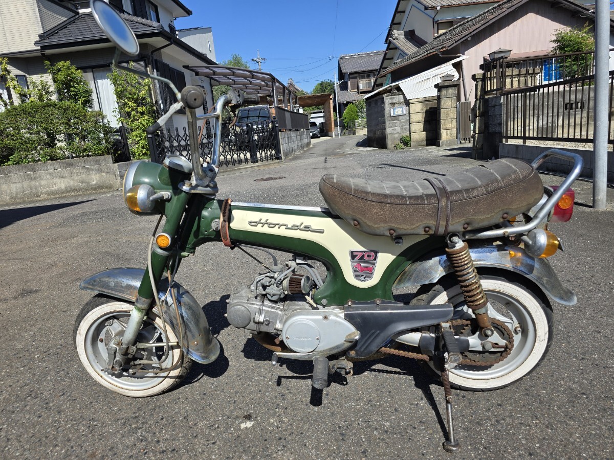 ホンダ　MD70 純正エンジン　ジャンク部品取り ダックス シャリー ホンダ MD70 純正エンジン ジャンク部品取り ダックス シャリー
