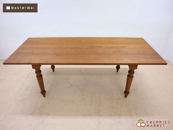 アカセ木工■マスターウォール■リッツ■ダイニングテーブル■ウォールナット■ RITZ LOW DINING TABLE(幅140cm × 奥行80cm)の通販 / マスター
