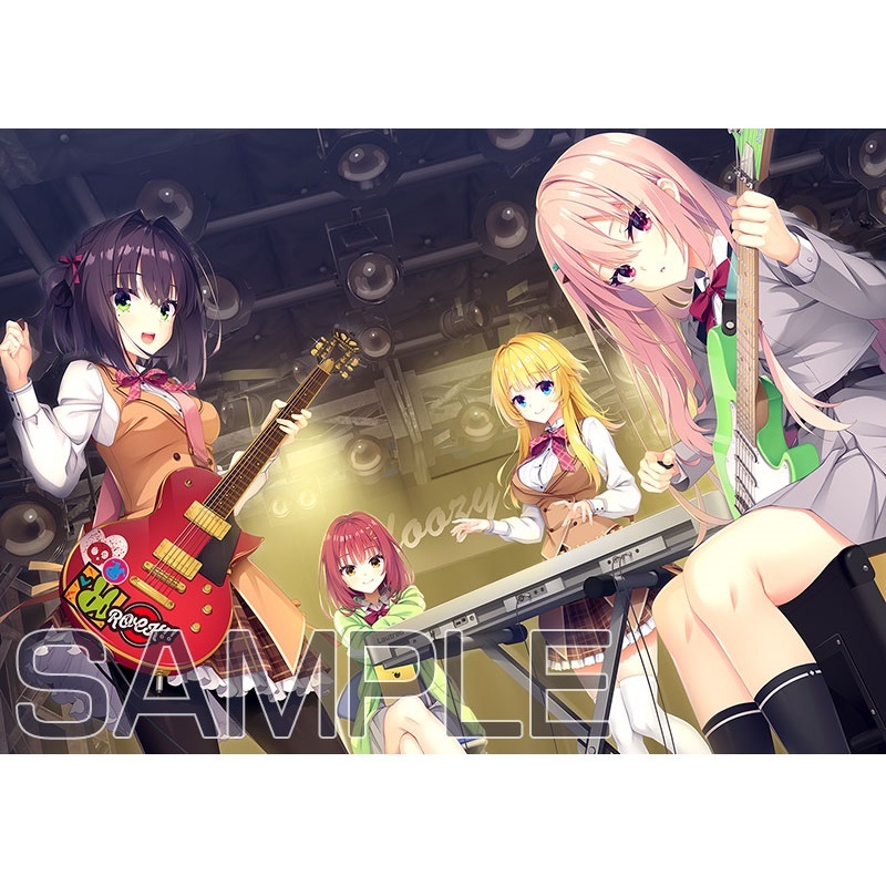 ゆずソフト　ライムライト•レモネードジャム　プレイマット　ラバーマット　未開封 ゆずソフト ライムライト•レモネードジャム プレイマット ラバー