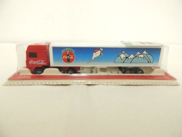 【新品未開封】Coca-Cola ミニカー トラック4体セット コカ・コーラ ヴィバレッジトラック ミニカー 1/87スケールの