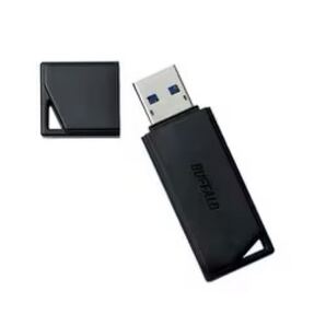 バッファロー BUFFALO USBメモリー USB3.2(Gen1)対応 抗ウイルス・抗菌対応 32GB ブラック RUF3-KVB32G-BK 未使用品