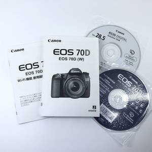 #M1686 Canon キャノン EOS 70D 説明書 マニュアル 取説